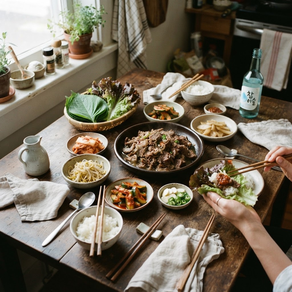 Korean Beef Lettuce Wraps