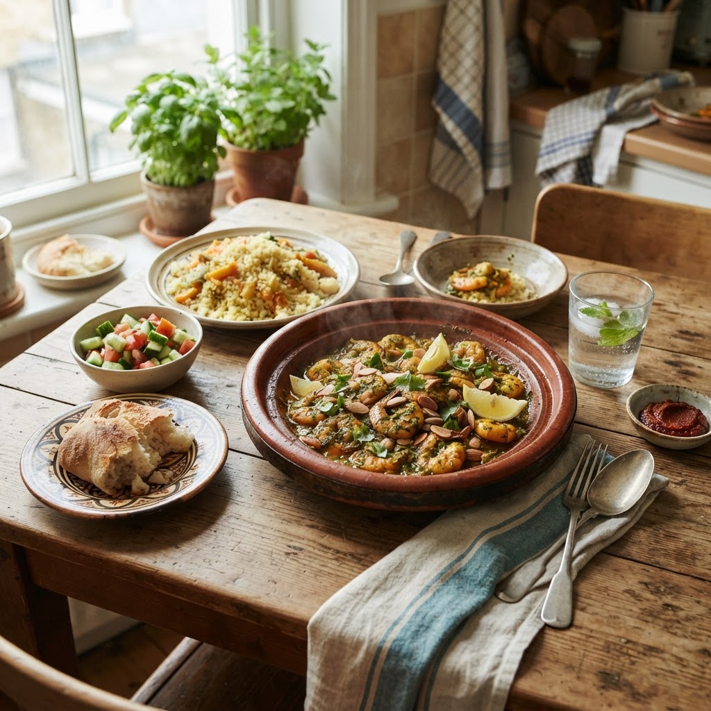 Shrimp Chermoula