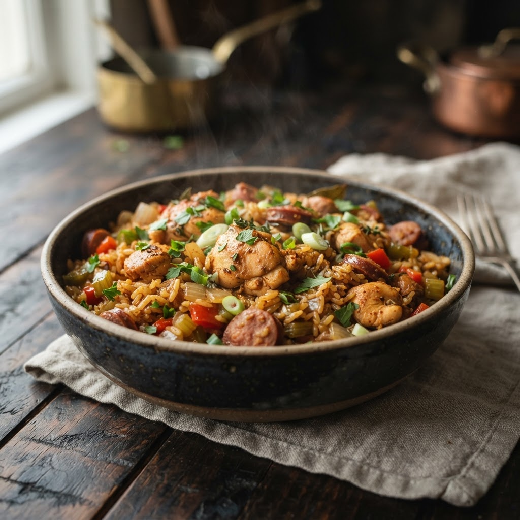 Cajun Chicken Jambalaya