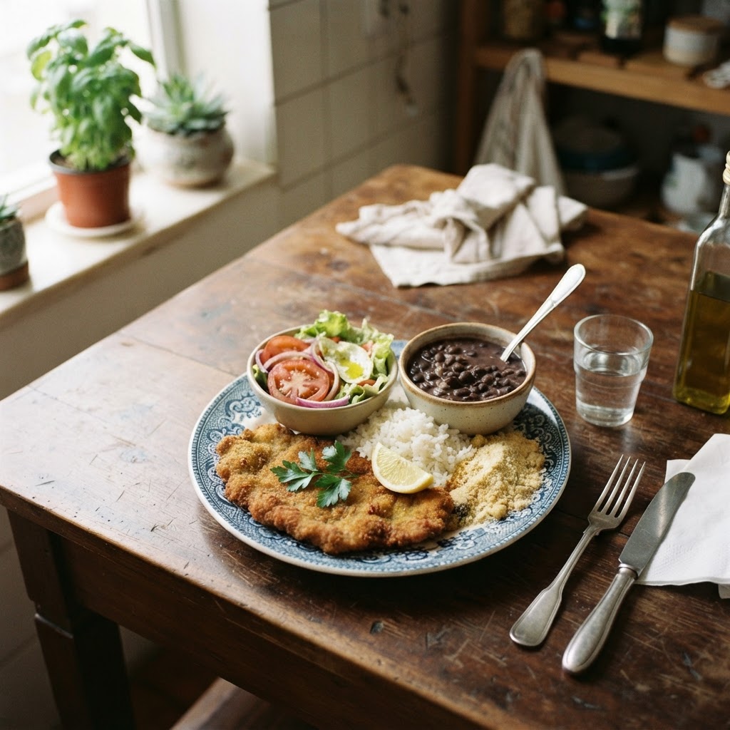 Bife à Milanesa