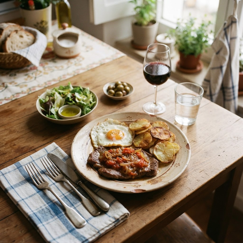 Bife à Portuguesa
