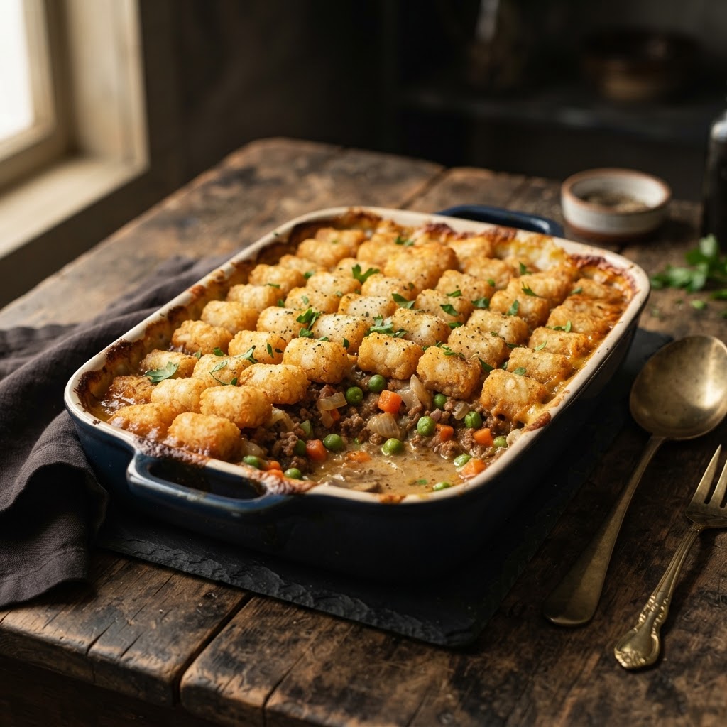 Classic Midwest Beef Hot Dish