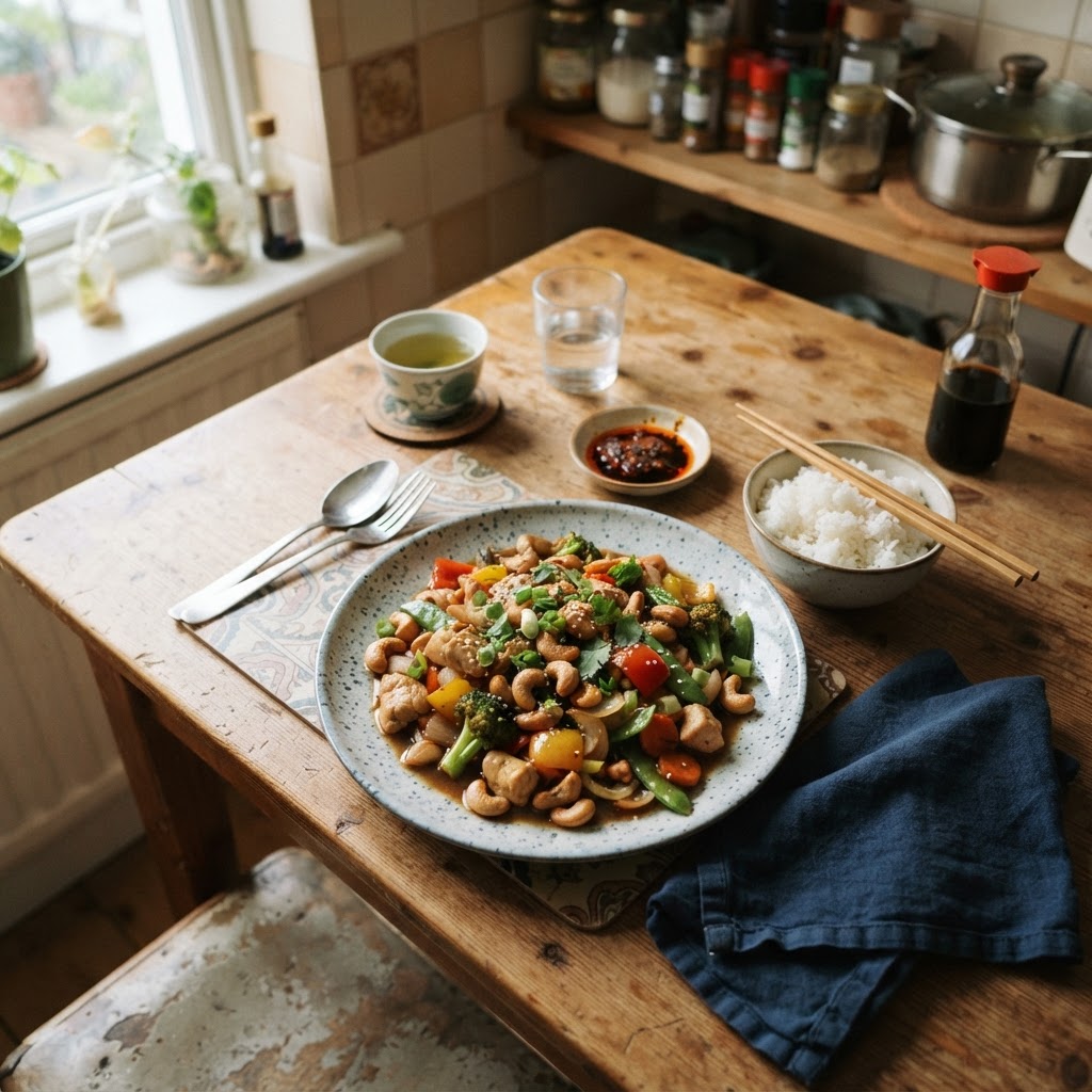 Chicken with Cashews