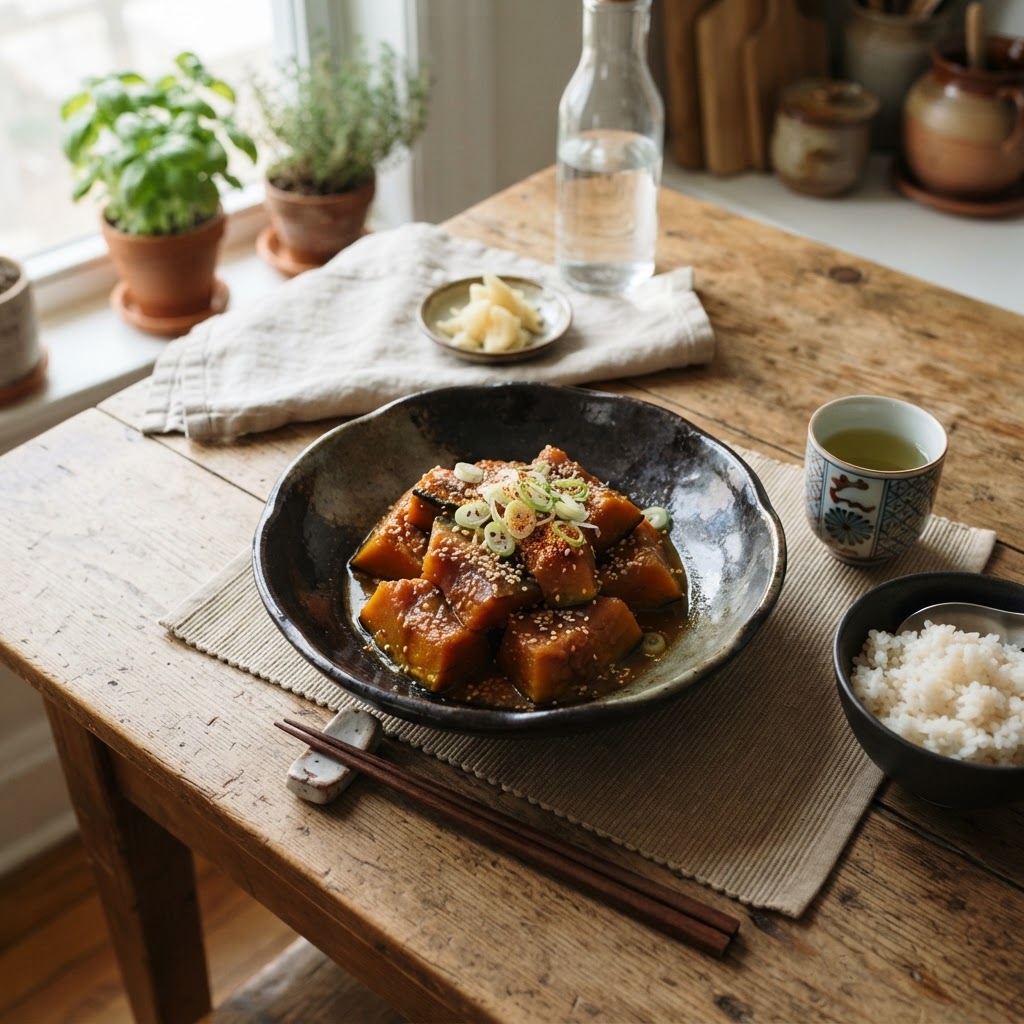 Miso-Glazed Kabocha Squash