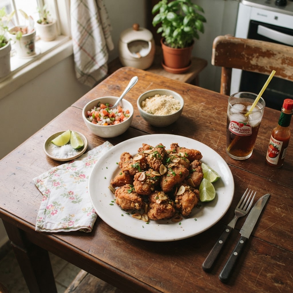 Frango à Passarinho