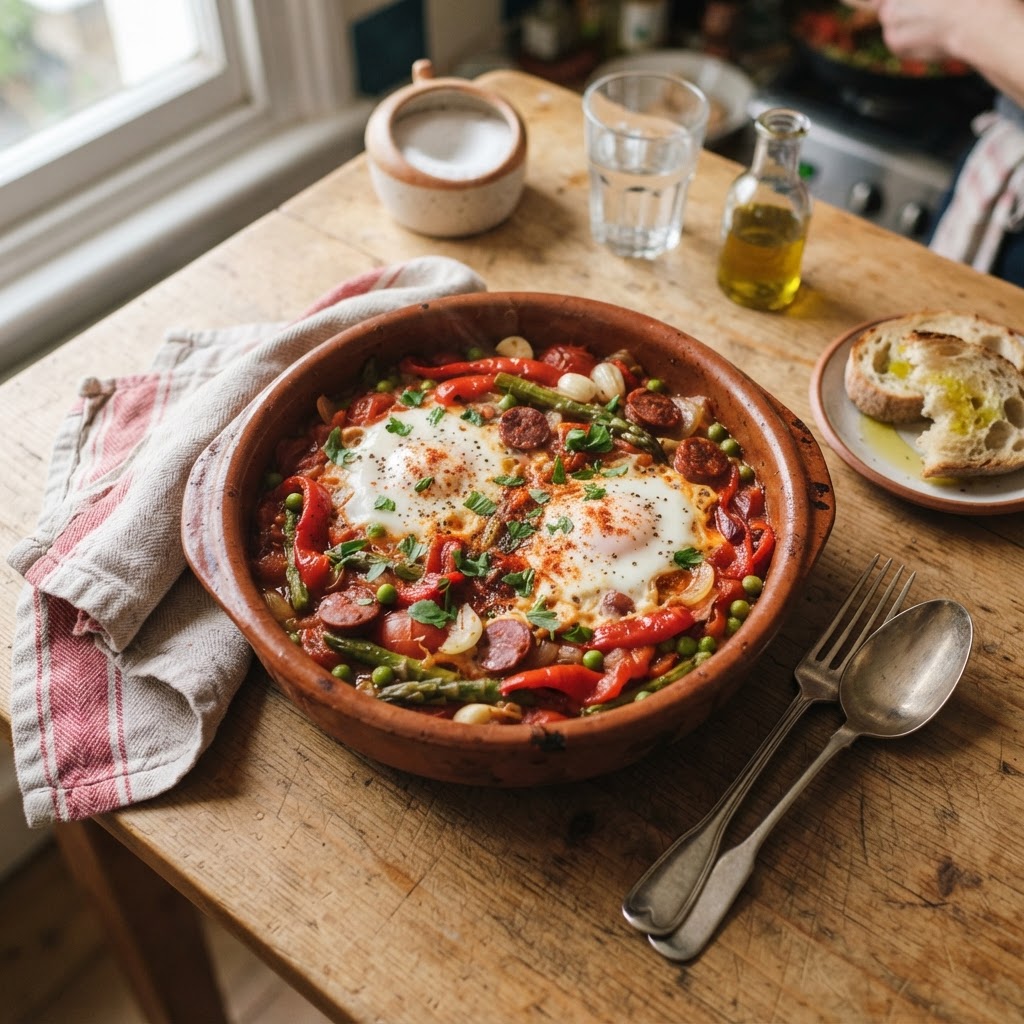 Huevos a la Flamenca