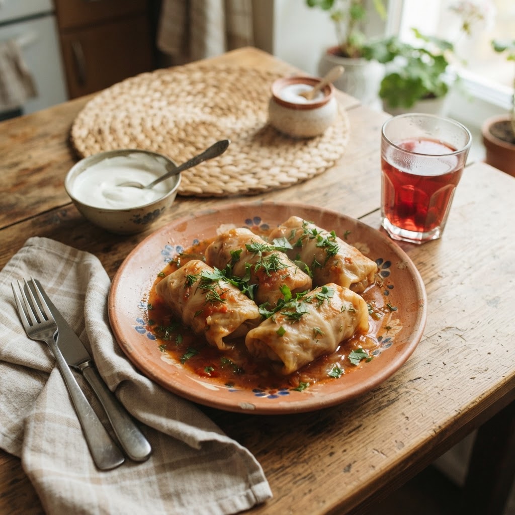 Golubtsy (Cabbage Rolls)