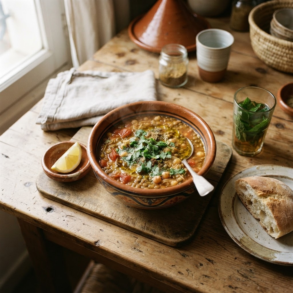 Moroccan Lentil Soup (Harira)