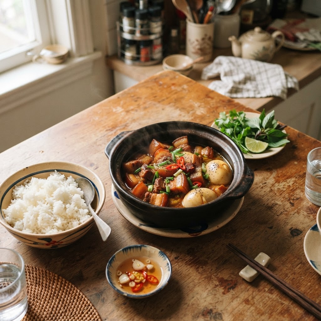Thit Kho Trung
