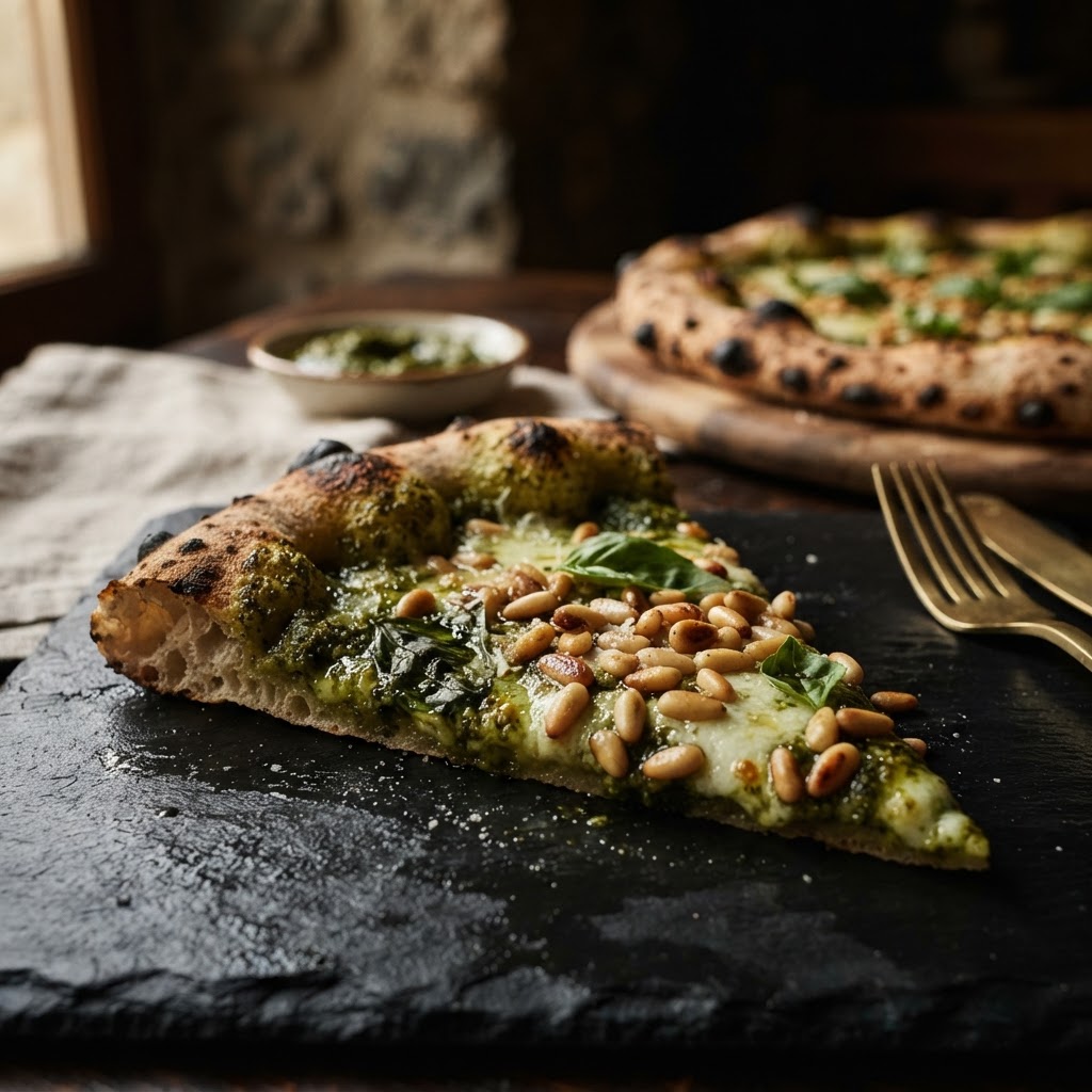 Pesto Genovese and Pine