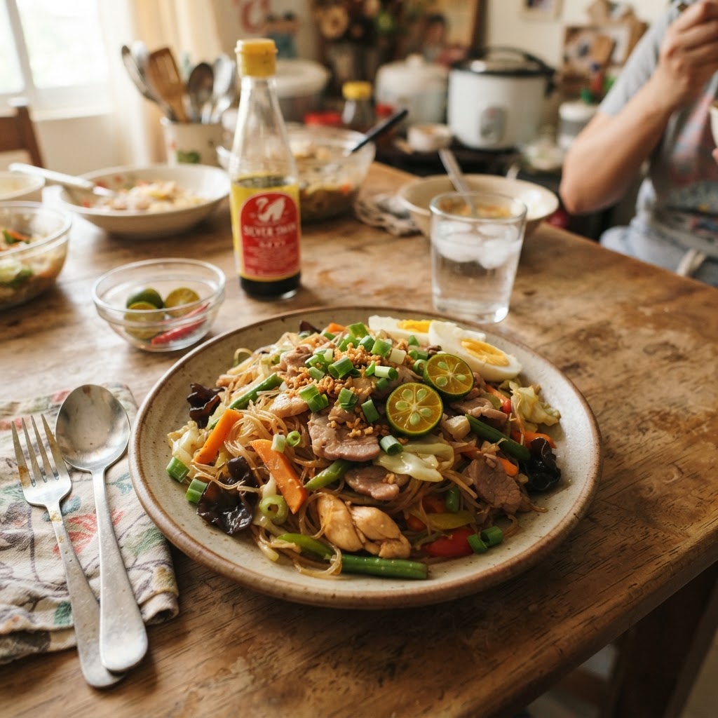 Filipino Pancit Bihon