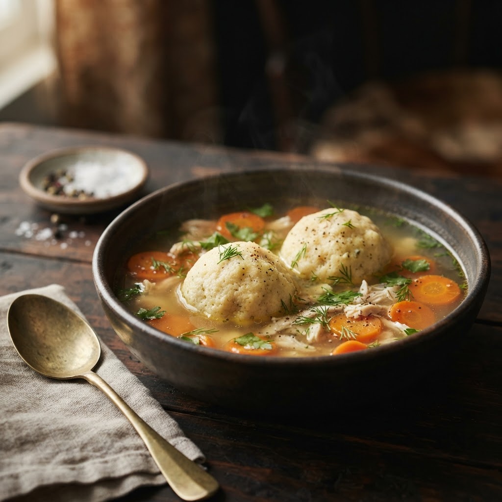 Classic New York-Style Matzo Ball Soup