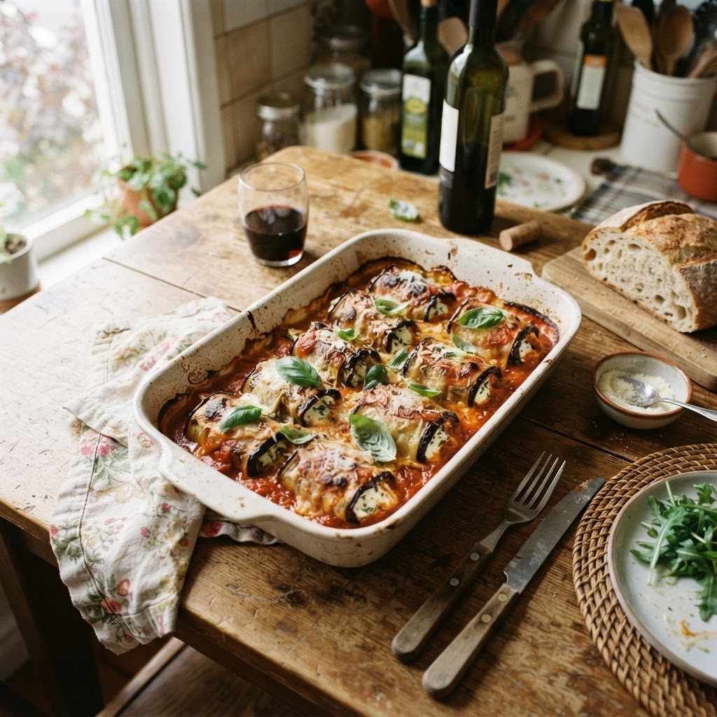 Involtini di Melanzane