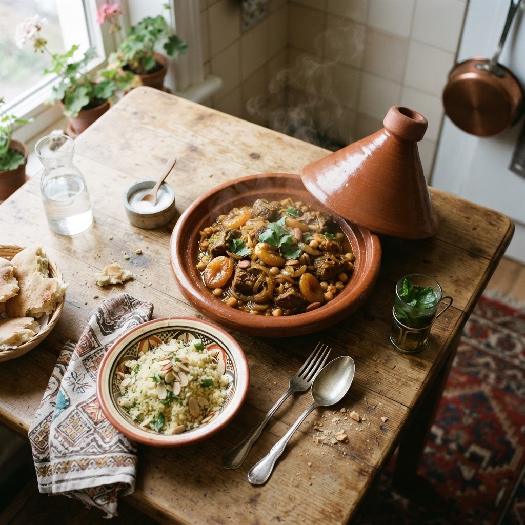 Lamb and Apricot Tagine