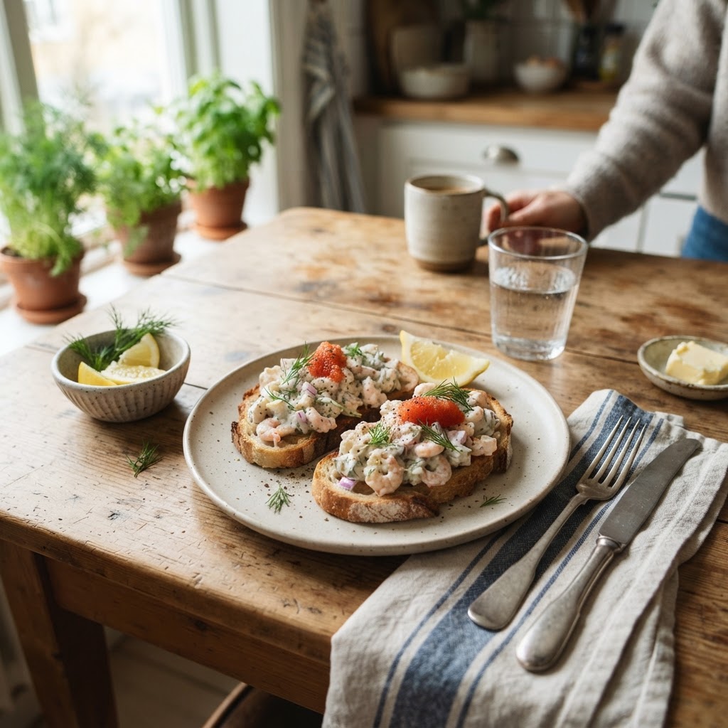 Toast Skagen