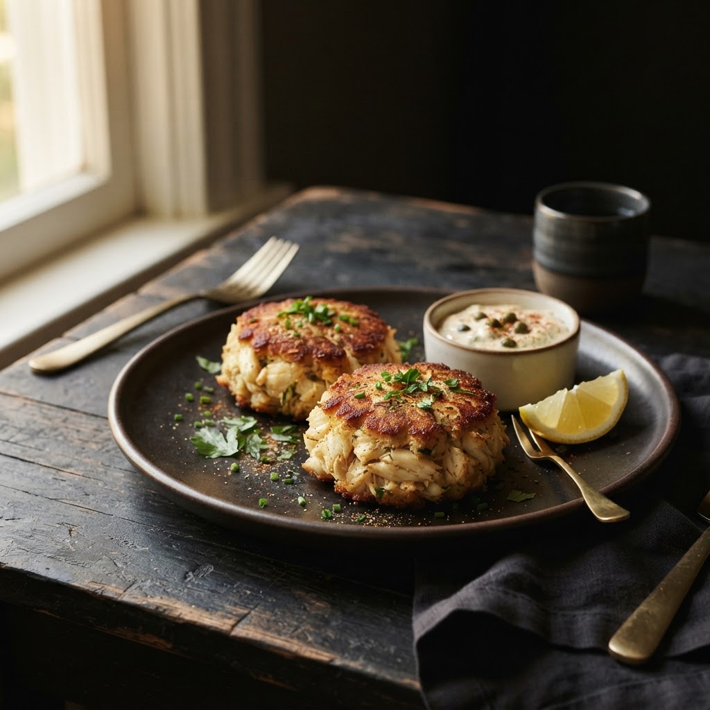 East Coast Seared Crab Cakes