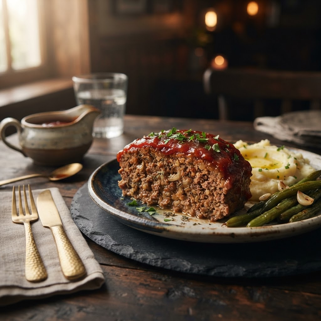 Classic Diner Meatloaf