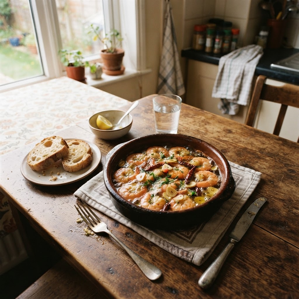 Chili Garlic Prawns
