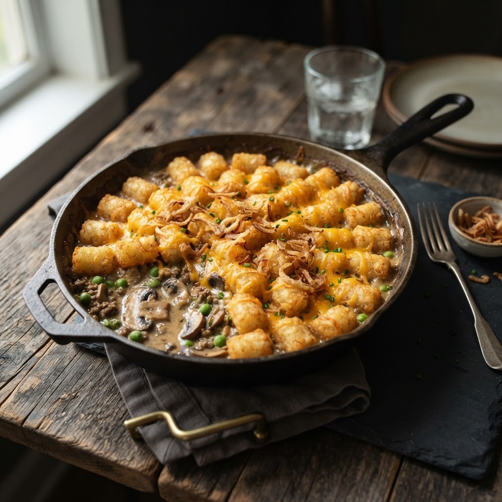 Midwestern Skillet Hot Dish