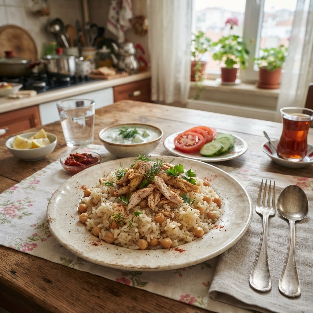 Tavuklu Pilav