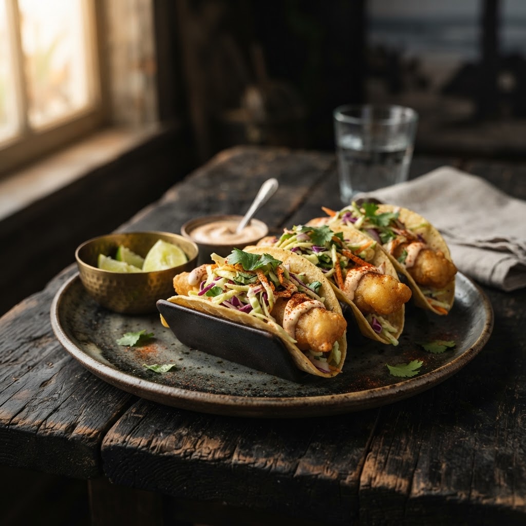 California Baja Fish Tacos