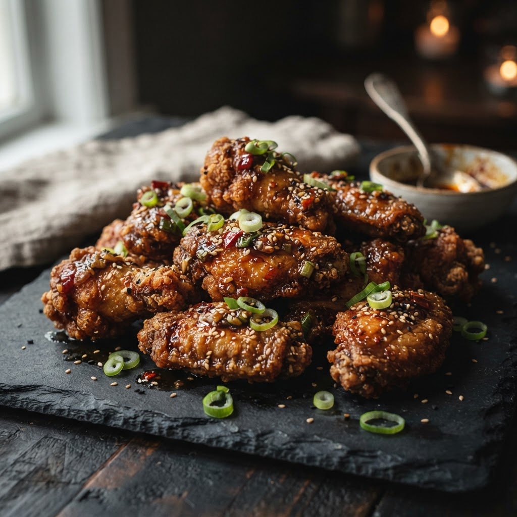 Double Fried Korean Wings