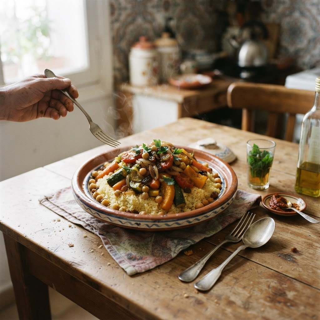 Moroccan Vegetable Couscous