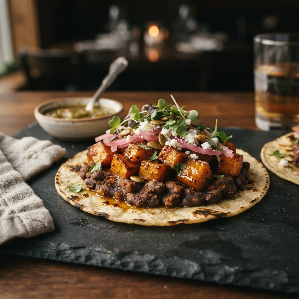 Roasted Sweet Potato Tacos