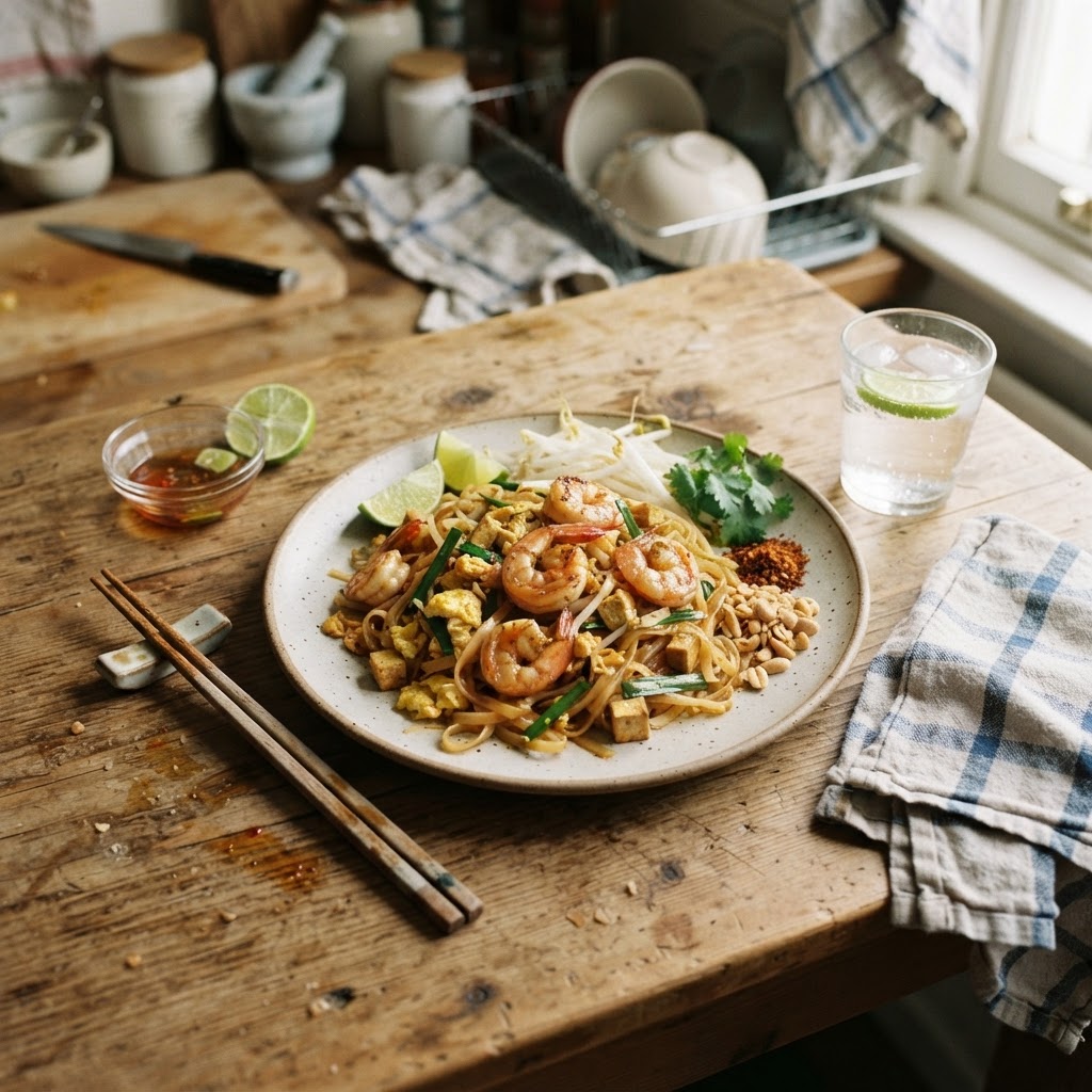 Pad Thai Goong (Shrimp Pad Thai)