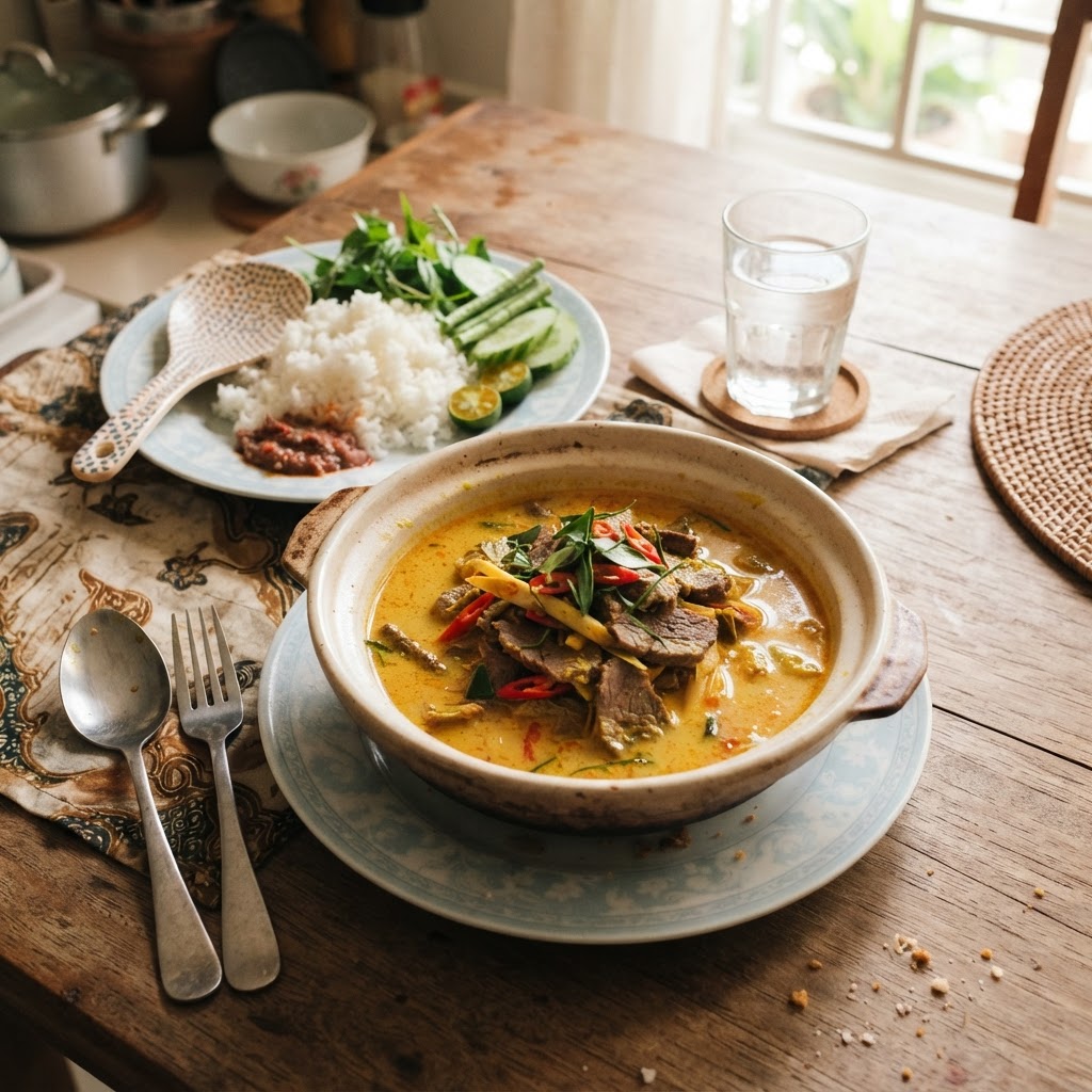 Beef Daging Salai Masak Lemak
