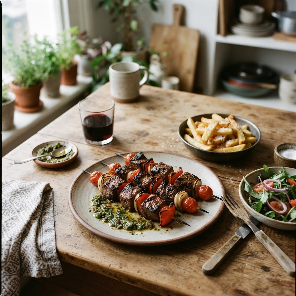 Brochettes de Lomo