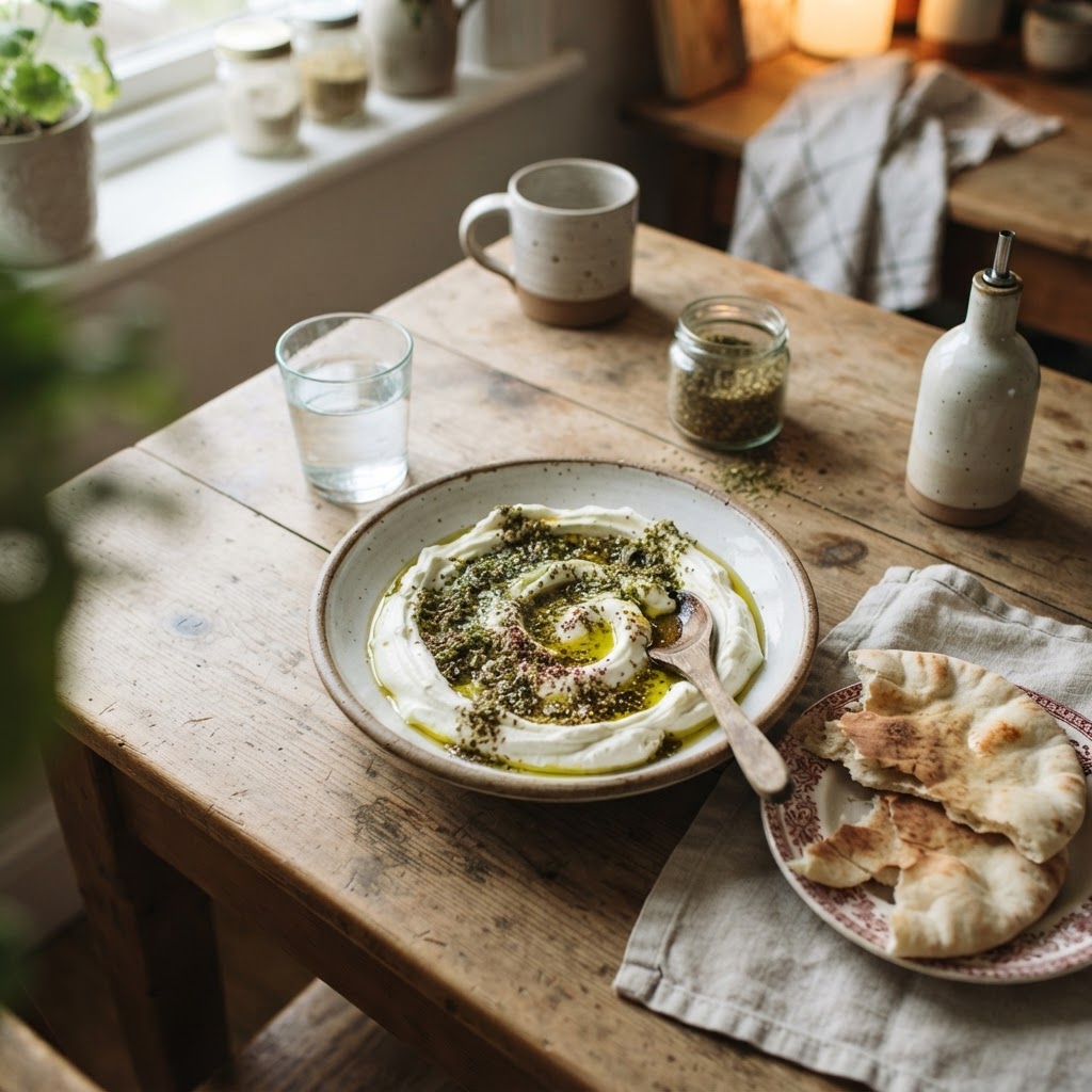 Labneh with Za'atar