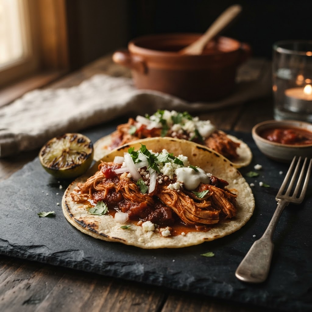 Slow Cooker Chicken Tinga