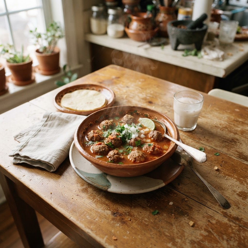 Albondigas en Chipotle