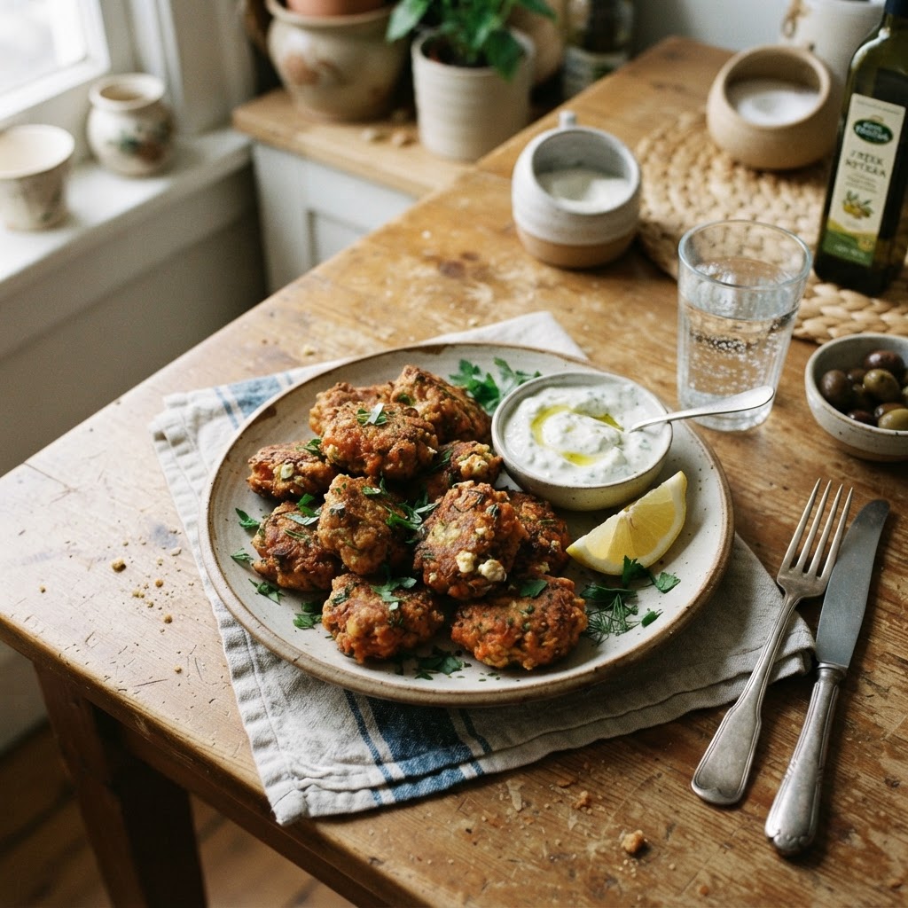 Greek Tomato Keftedes