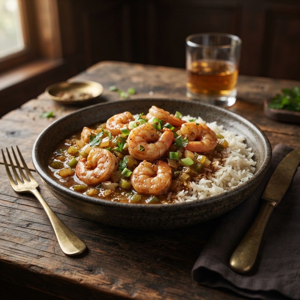 New Orleans Bourbon Street Étouffée