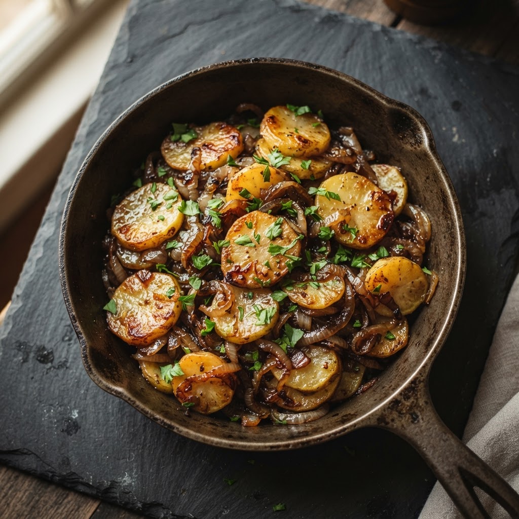 Potatoes Lyonnaise