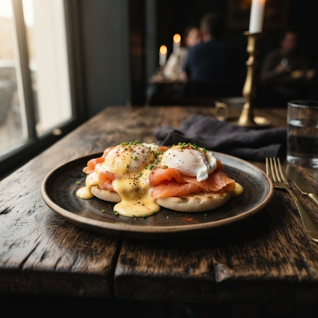 Smoked Salmon Eggs Benedict