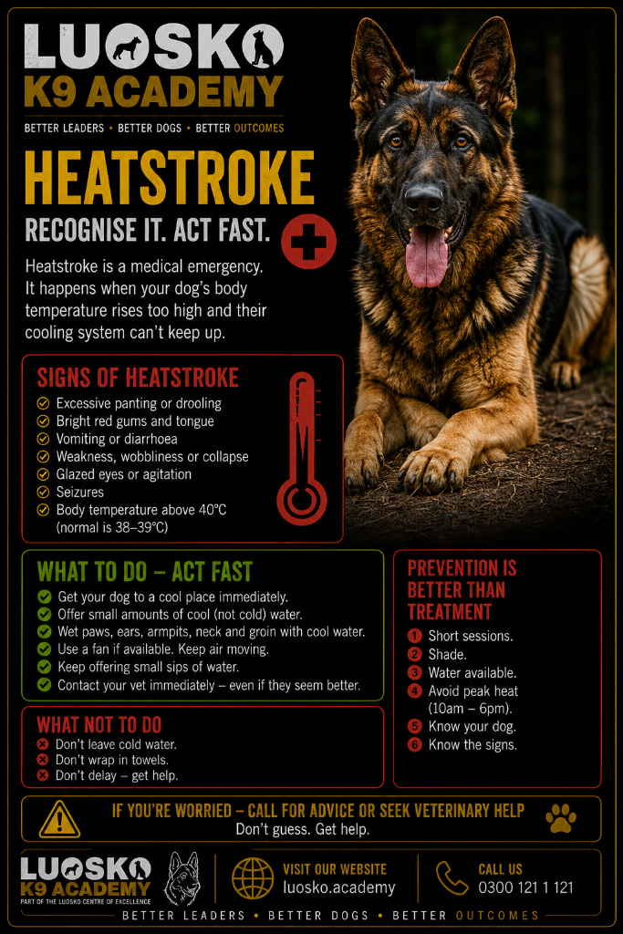 Heatstroke: Recognise It. Act Fast.