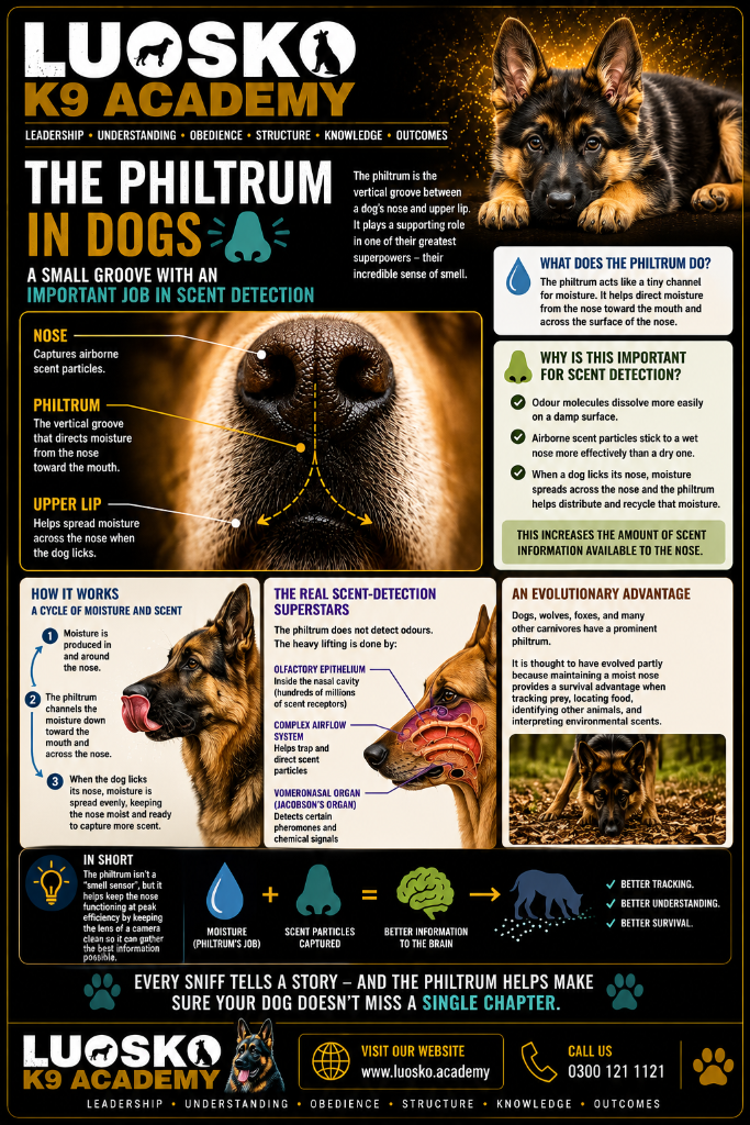 The Philtrum In Dogs: A Small Groove With An Important Job