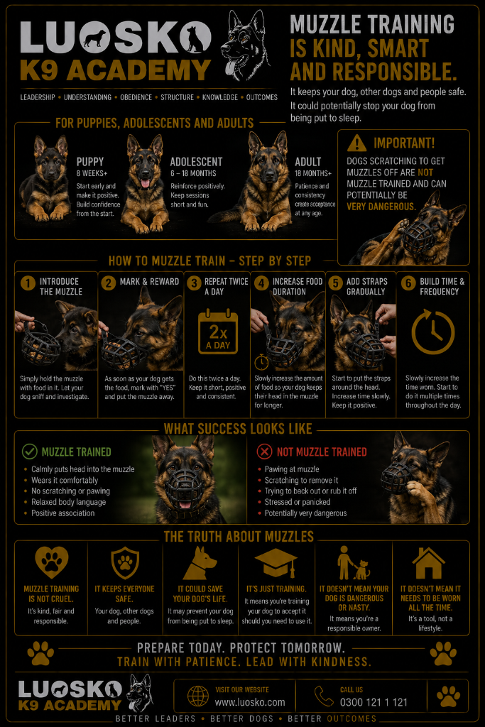Muzzle Training: Kind, Smart & Responsible