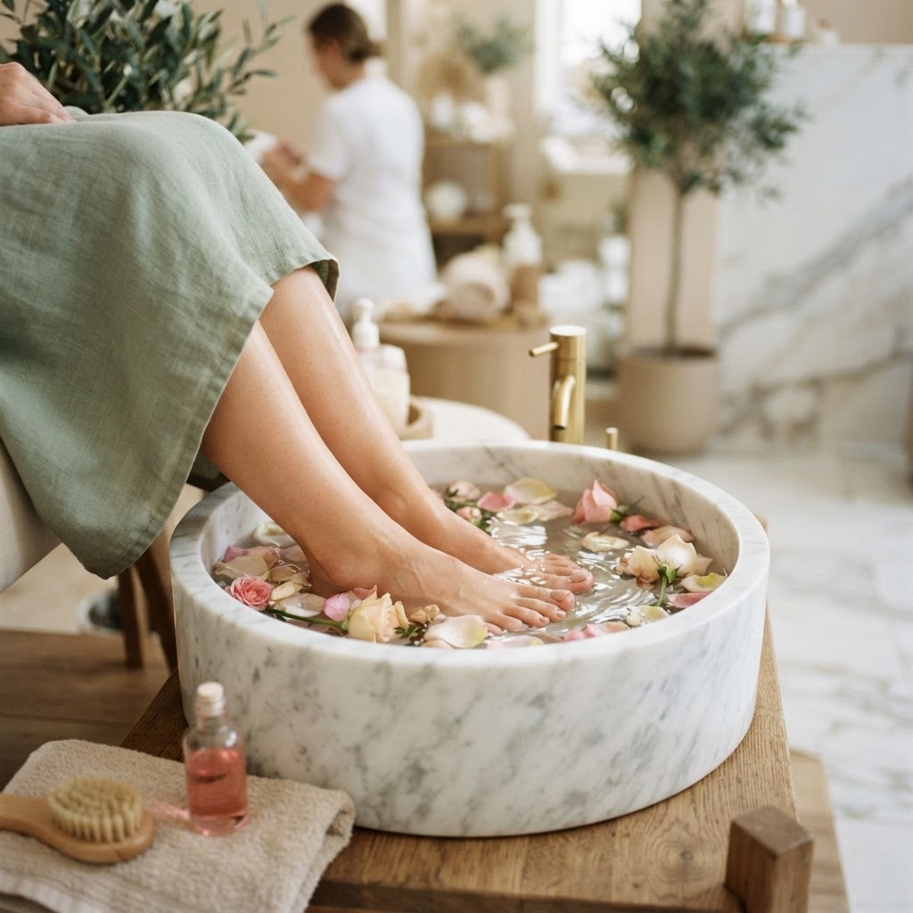 Luxury pedicure Van Spa & Nails Lakeland FL