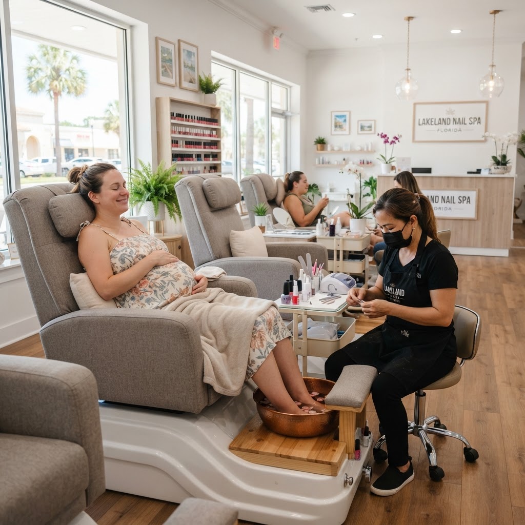 Safe Pregnancy Pedicures in Lakeland