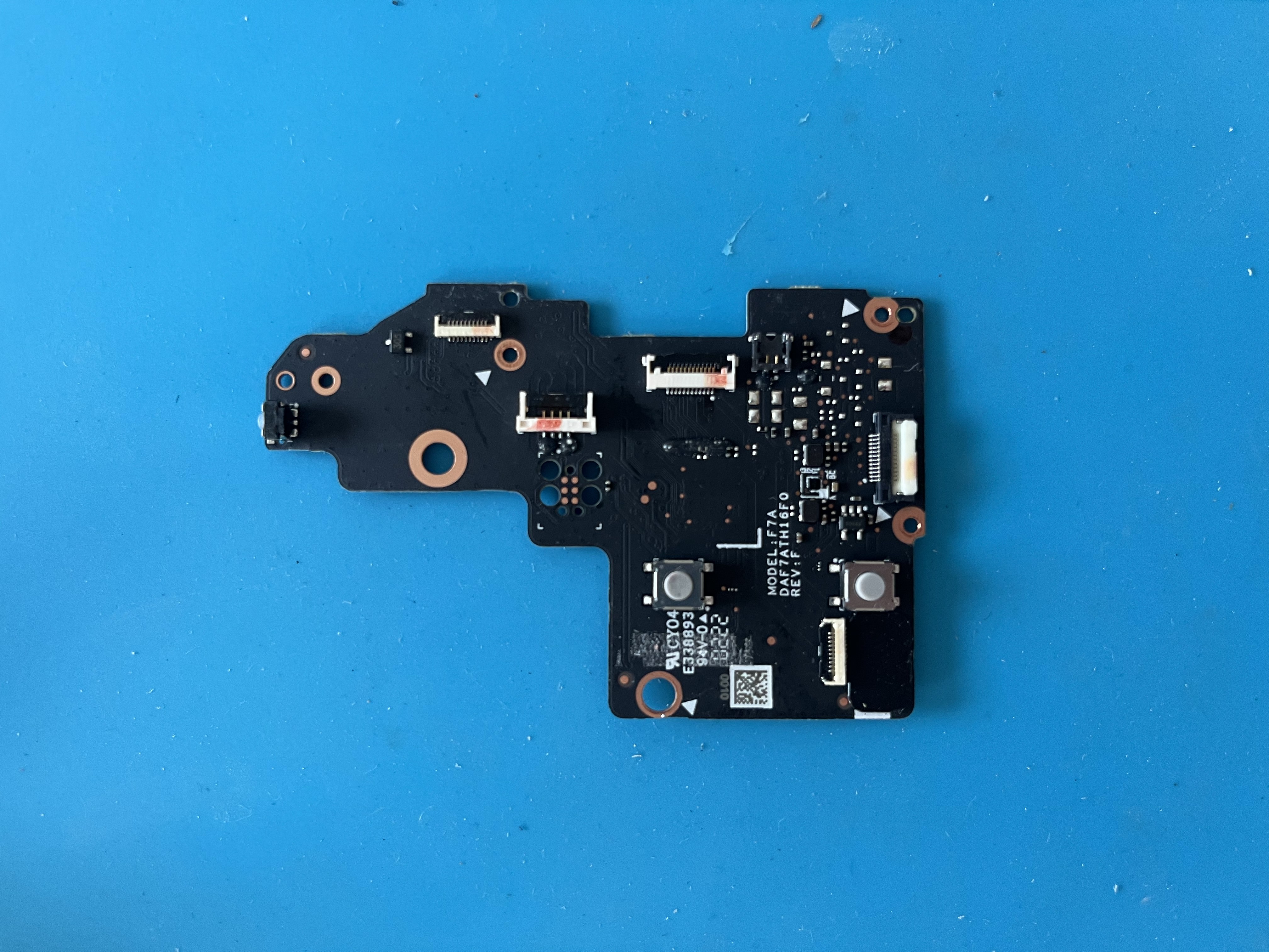 Steam Deck LCD Left Button Board DAF7ATH16F0 REV: F