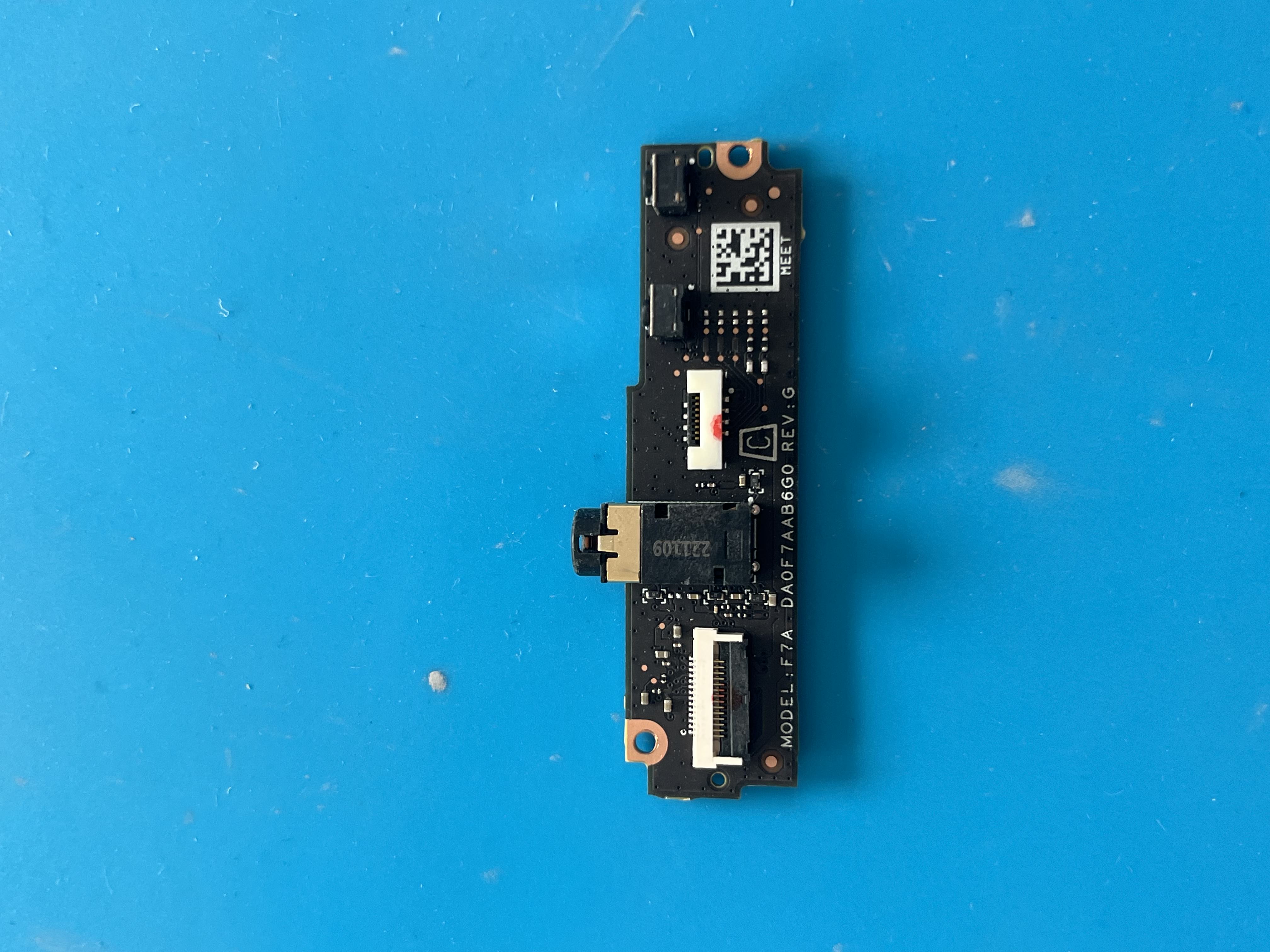 Steam Deck LCD Audio Board F7A DA0F7AAB2G0 REV: G