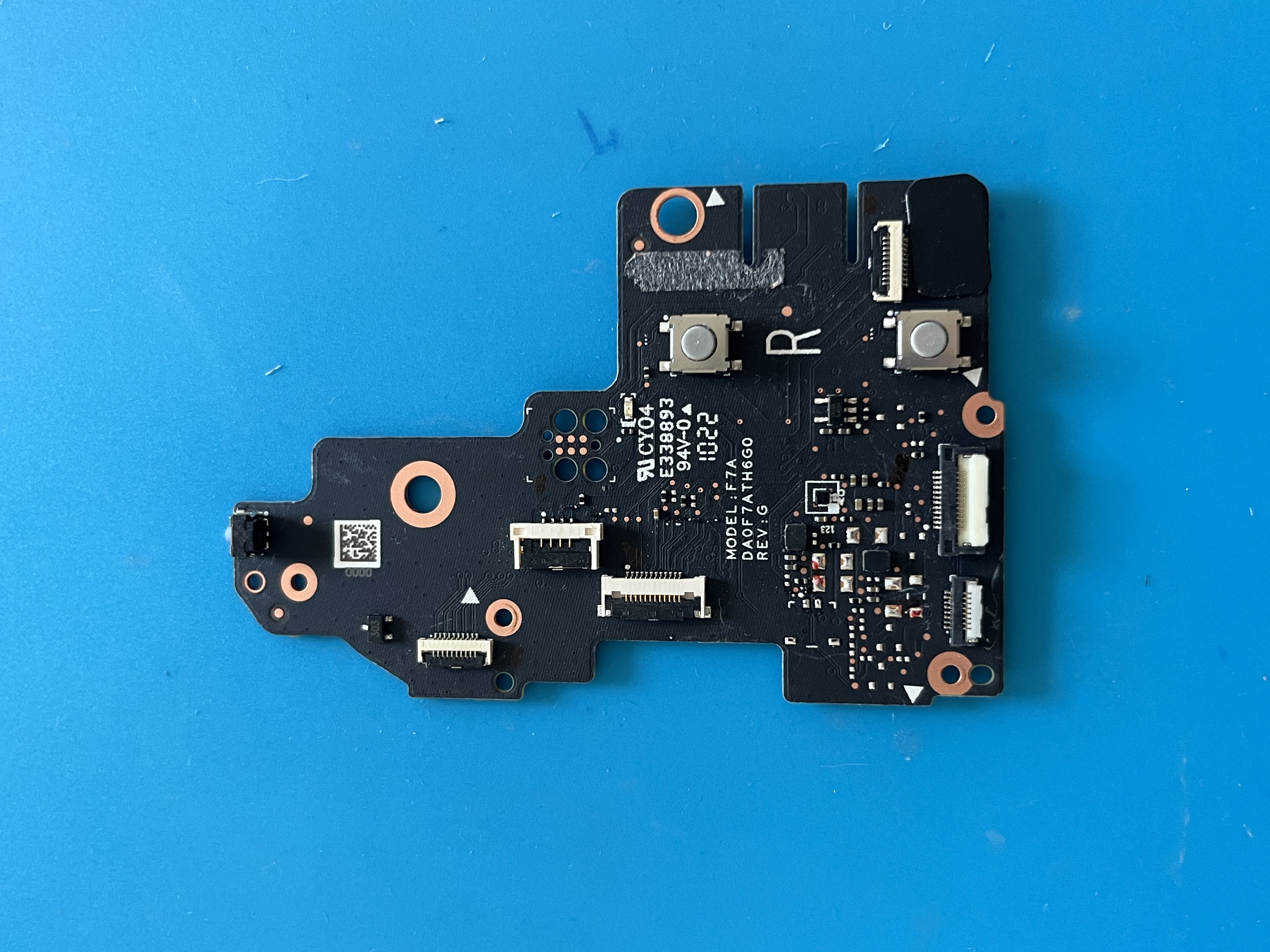 Steam Deck LCD Right Button Board F7A DA0F7ATH6G0 REV: G
