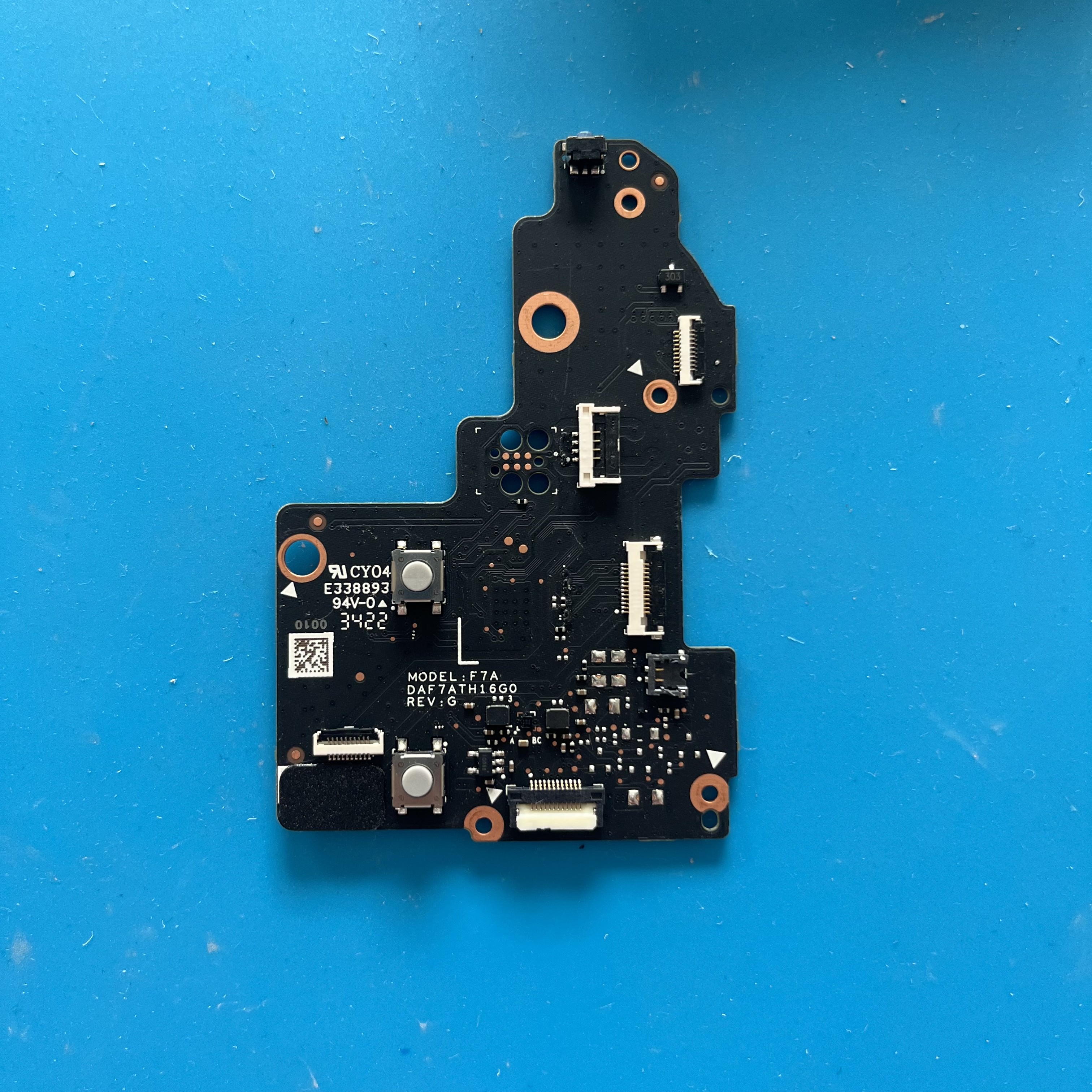 Steam Deck LCD Left Button Board DAF7ATH16G0 REV: G