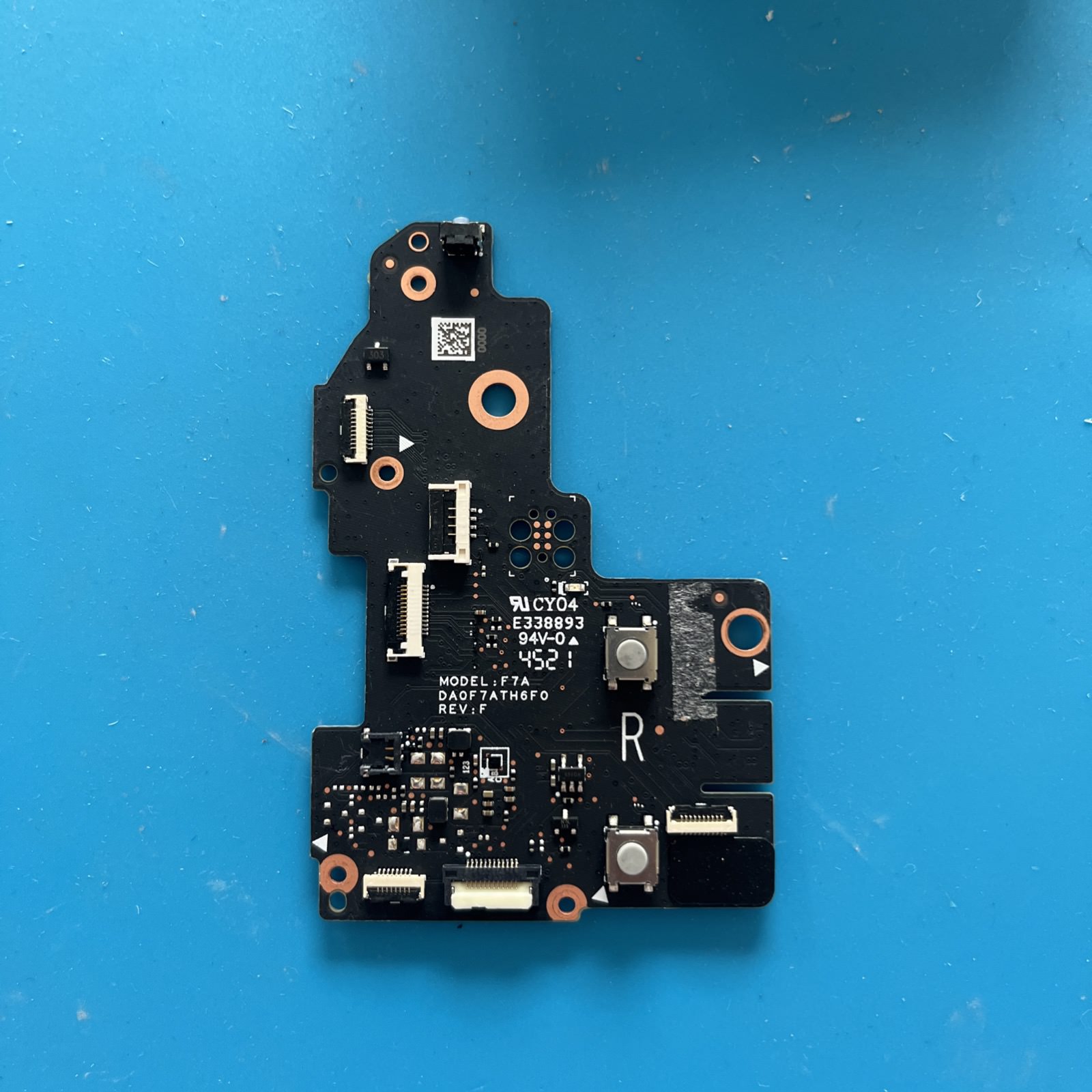 Steam Deck LCD Right Button Board DA0F7ATH6F0 REV: F