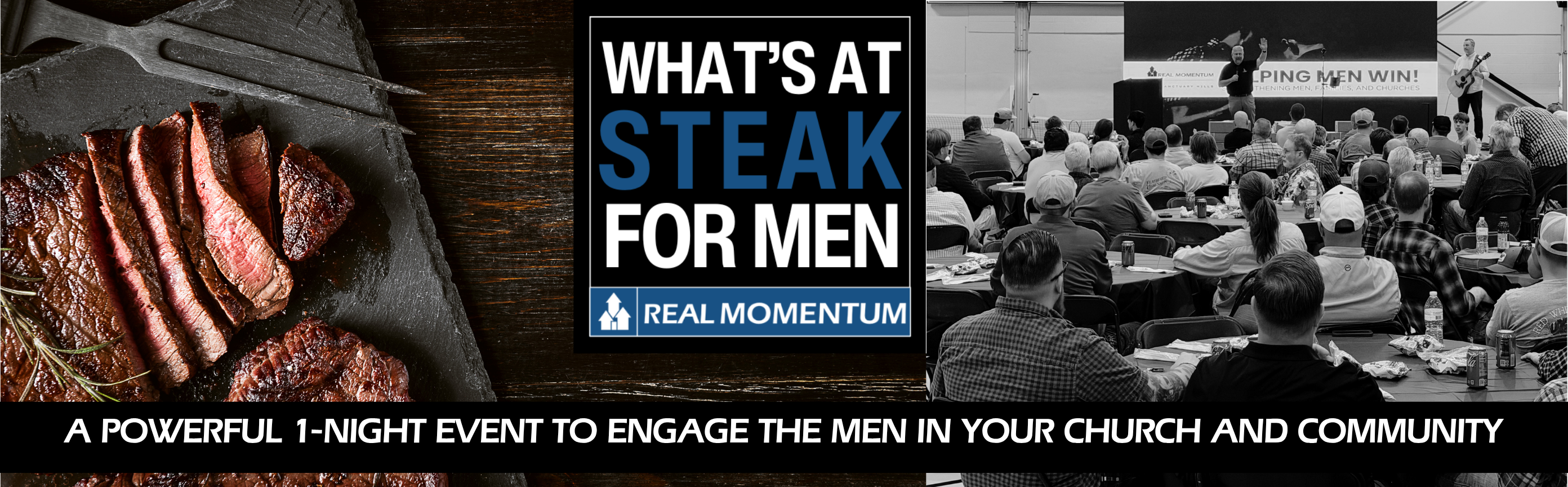 What's at Steak for Men — Beasley Group & Lumber City Baptist Church