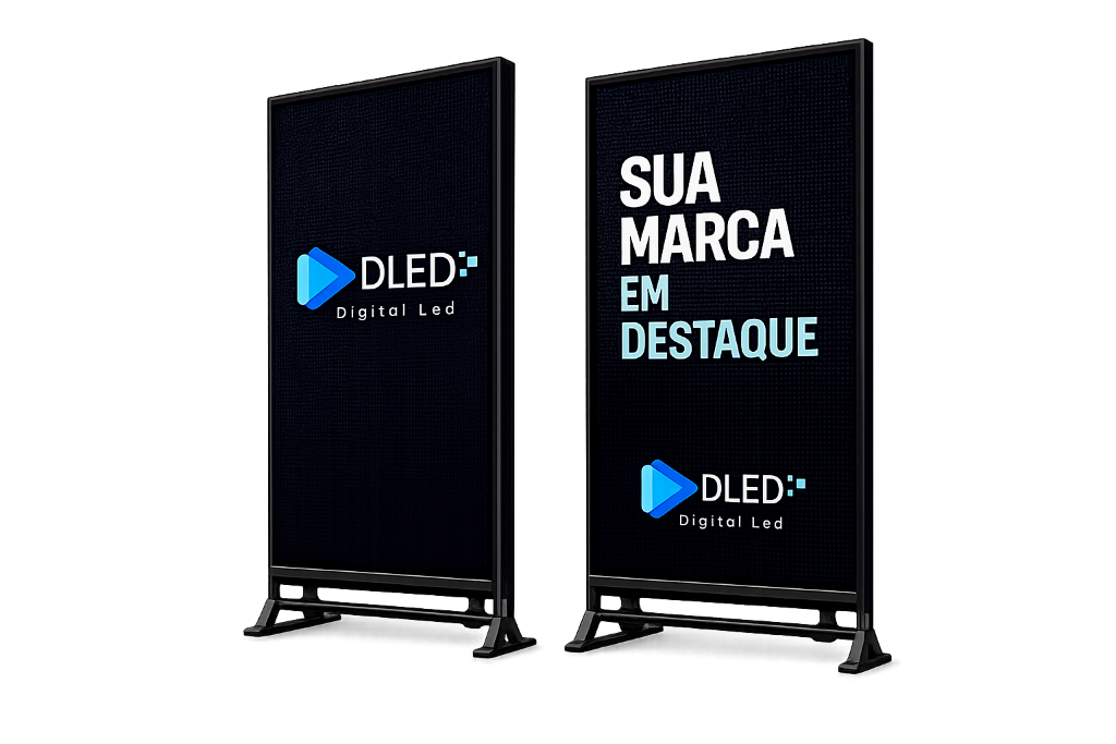 Painel de LED DLED no entorno de Brasília